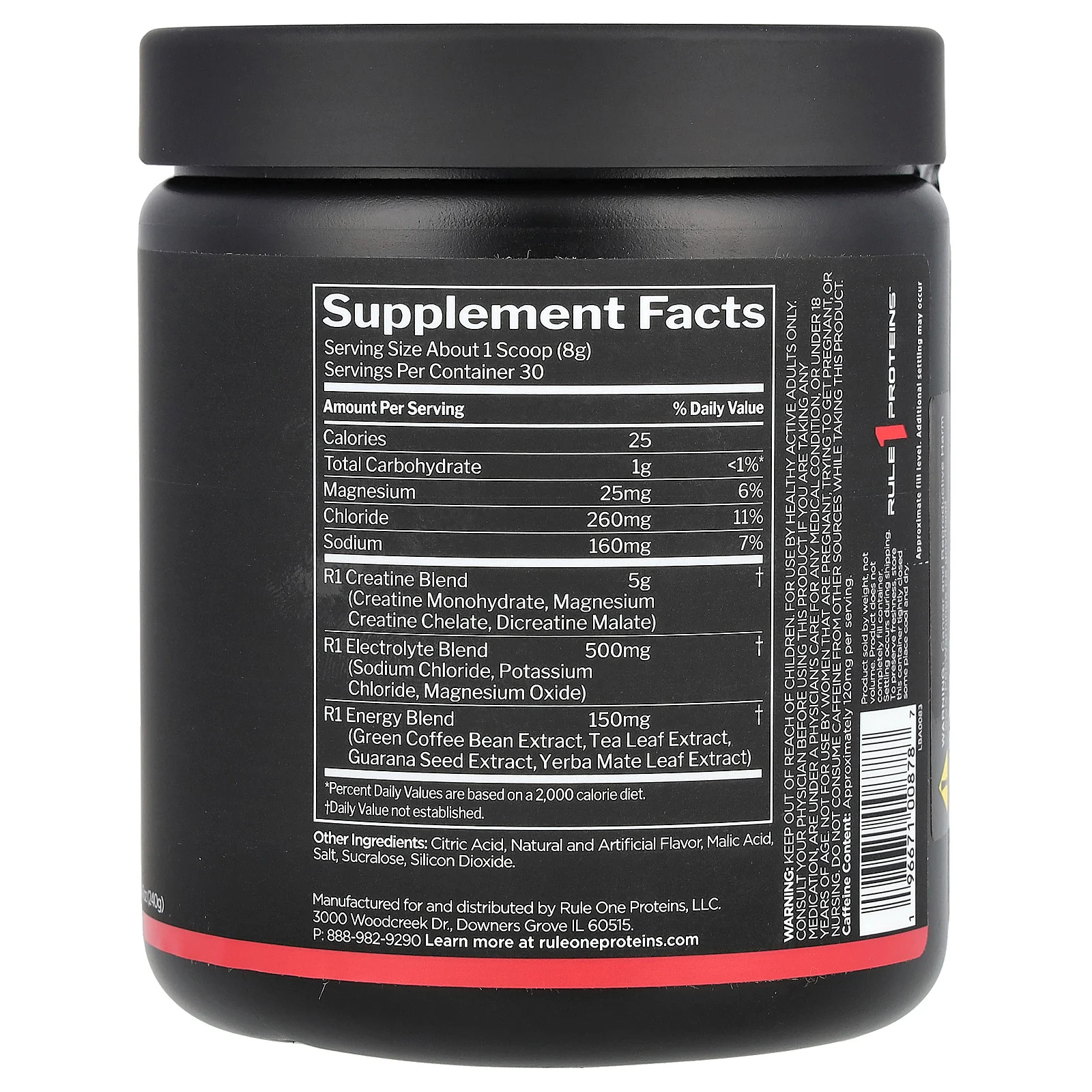 Charged Creatine, Snow Cone, 8.47 oz (240 g)