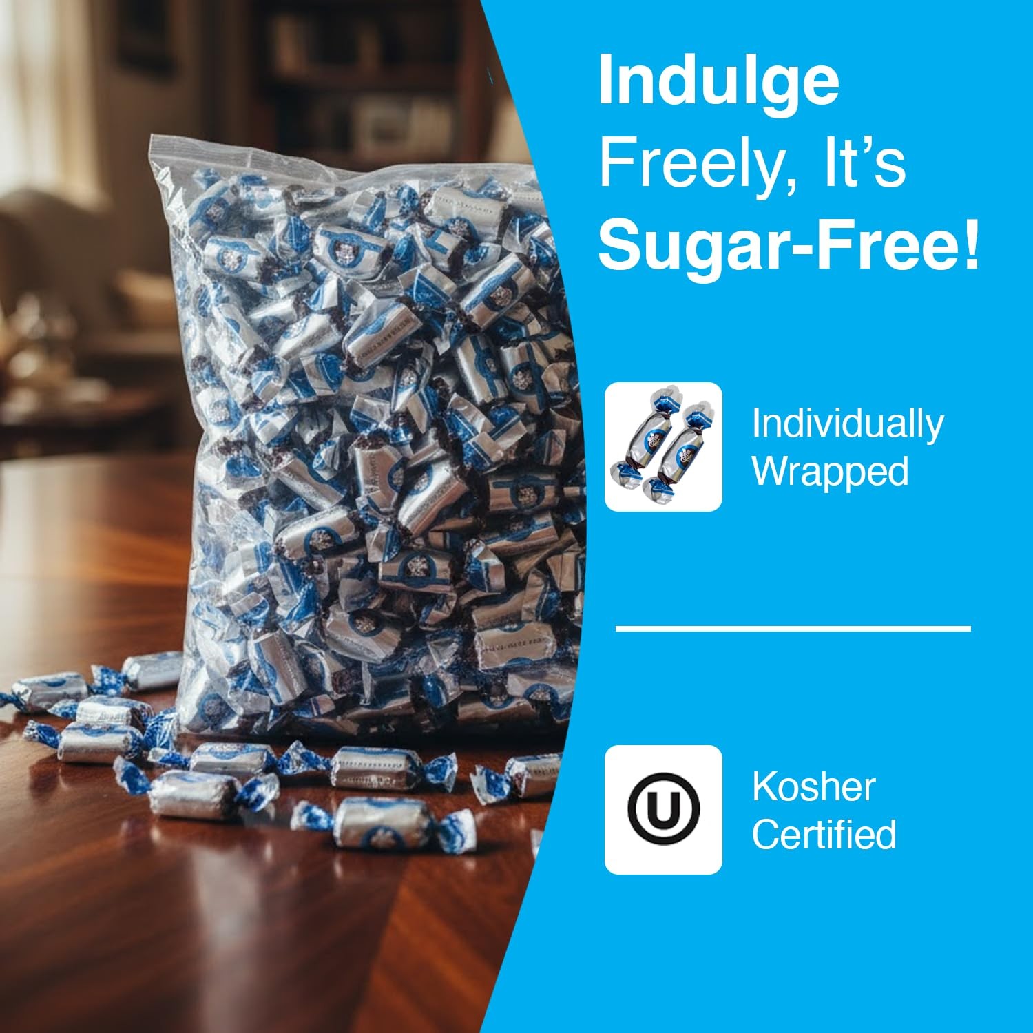 Coffee Rio Sugar Free Original Candy Bulk, 3 Pound (Pack of 1), Cream