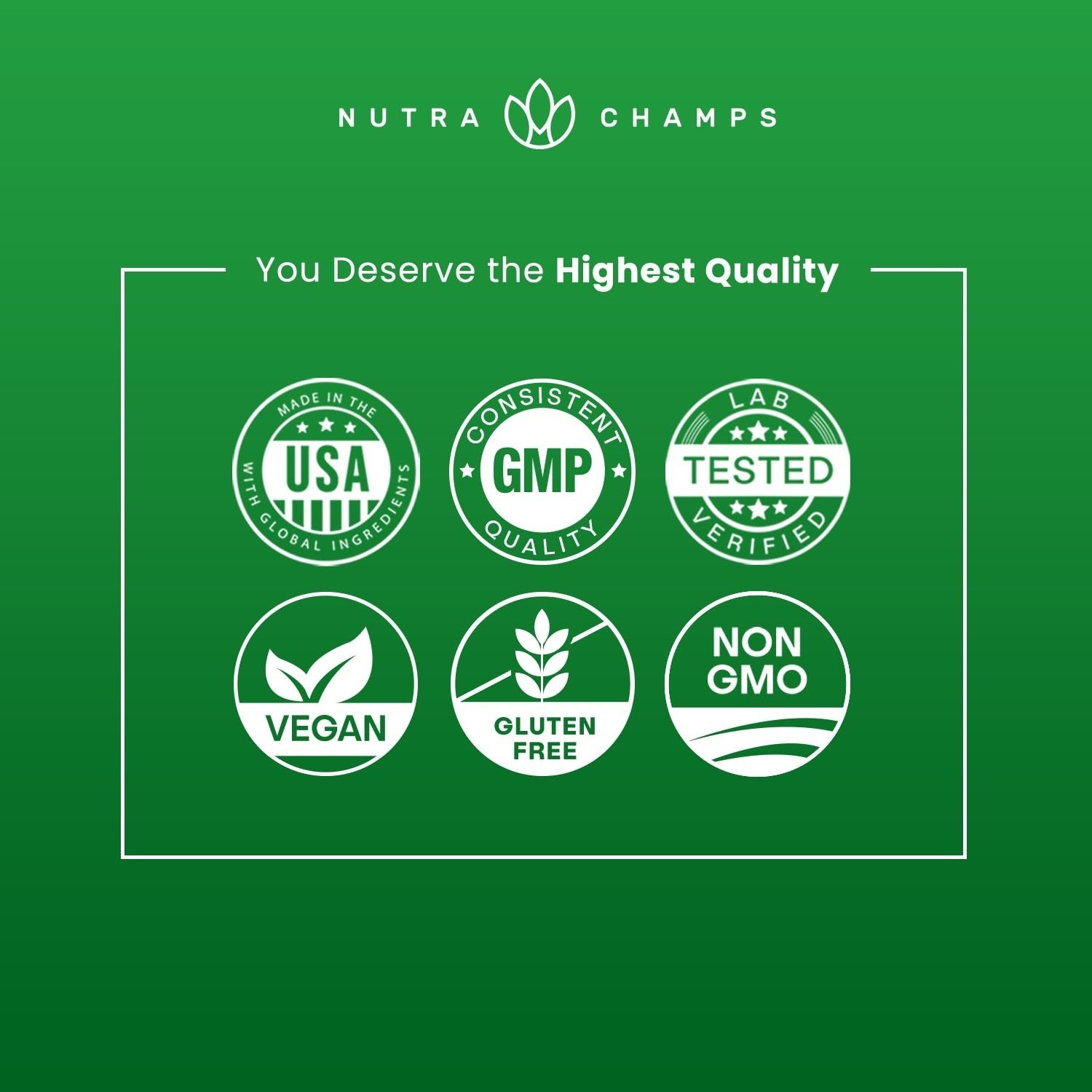 NutraChamps Rhodiola Rosea Supplement 600mg | 120 Vegan Capsules