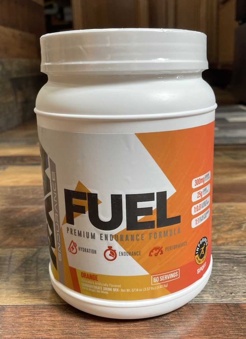 RAW Fuel Premium Endurance Supplement Powder Orange Hydration Stamina Exp 7/27