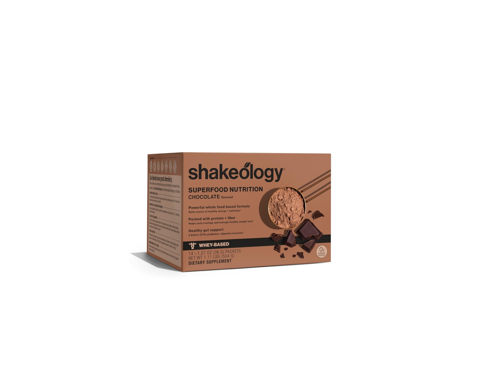 shakeology 0g Added Sugar Whey Protein Powder Blend – Gluten Free Superfood P…