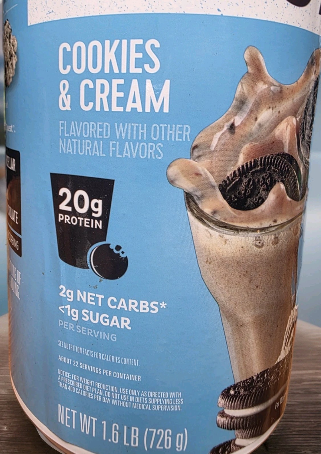 2 Pack Quest protein powder 1.6 Lbs Cookies And Cream