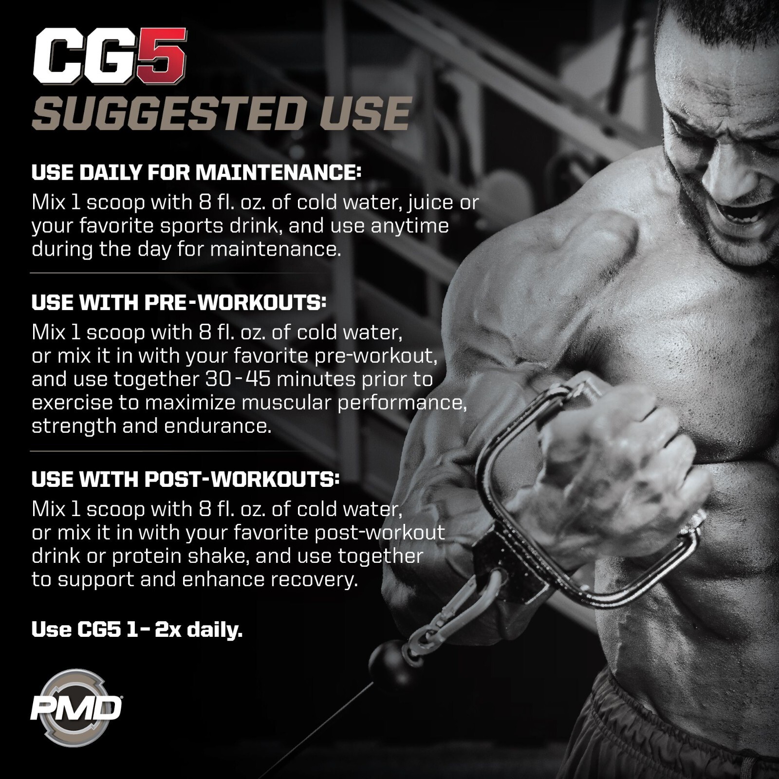 CG5 – Creatine/Glutamine Powder – Strength, Power & Recovery-Cherry Van 30 serve