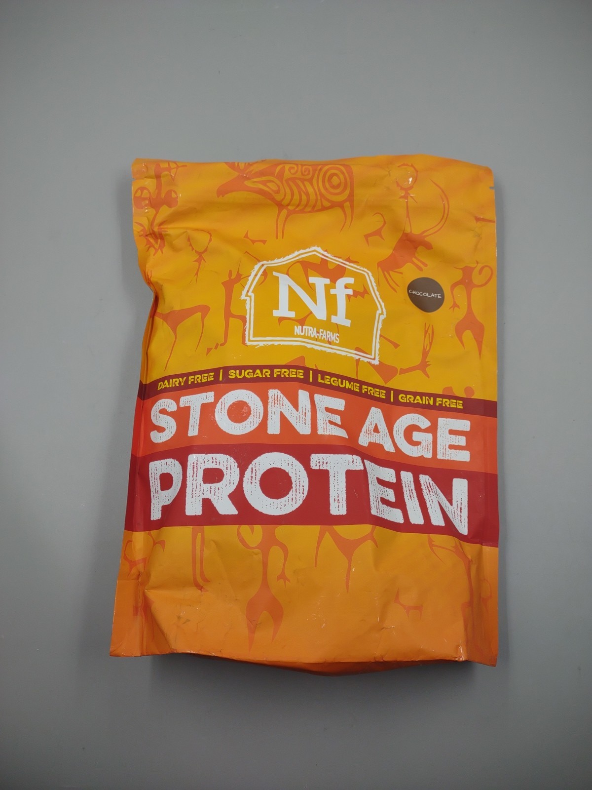 Nutra-Farms Stone Age Protein Powder ~ Chocolate ~ 2 lbs ~ Expires 02/20/2027