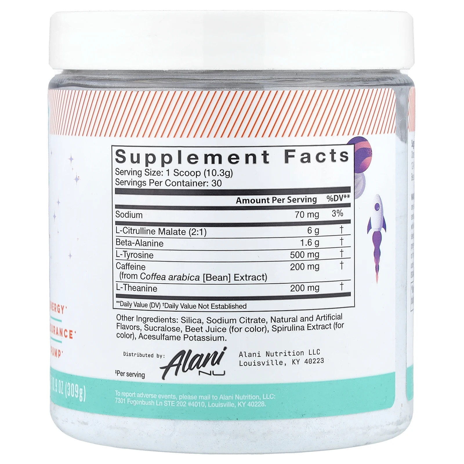 Pre-Workout, Galaxy Lemonade™, 10.9 oz (309 g)