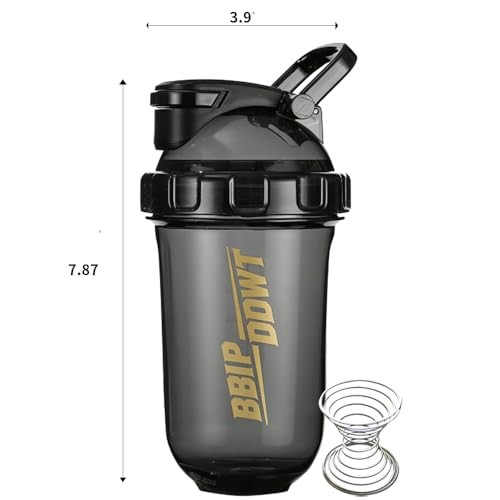 20oz Shaker Bottles for Protein Shakes,with whisk ball,| No Black