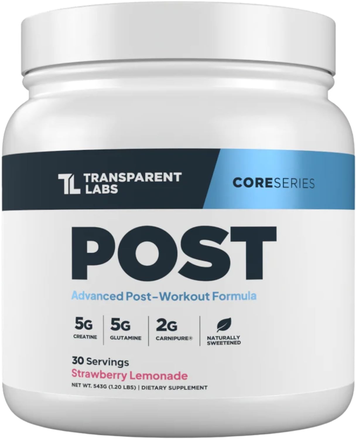 Post-Workout Recovery Muscle Builder with L-Glutamine & Beta-Alanine – 30 Servin