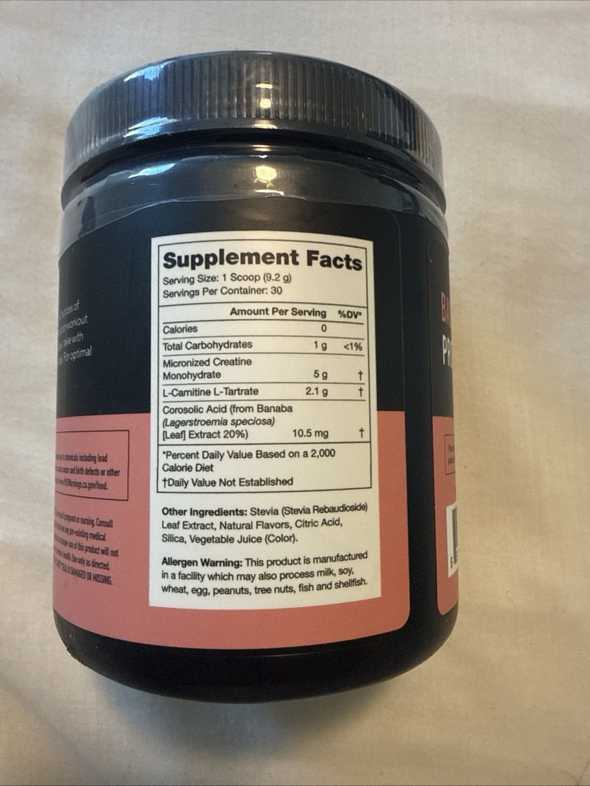 LEGION Recharge Post Workout Drink – Micronized Creatine Monohydrate Natural Pos