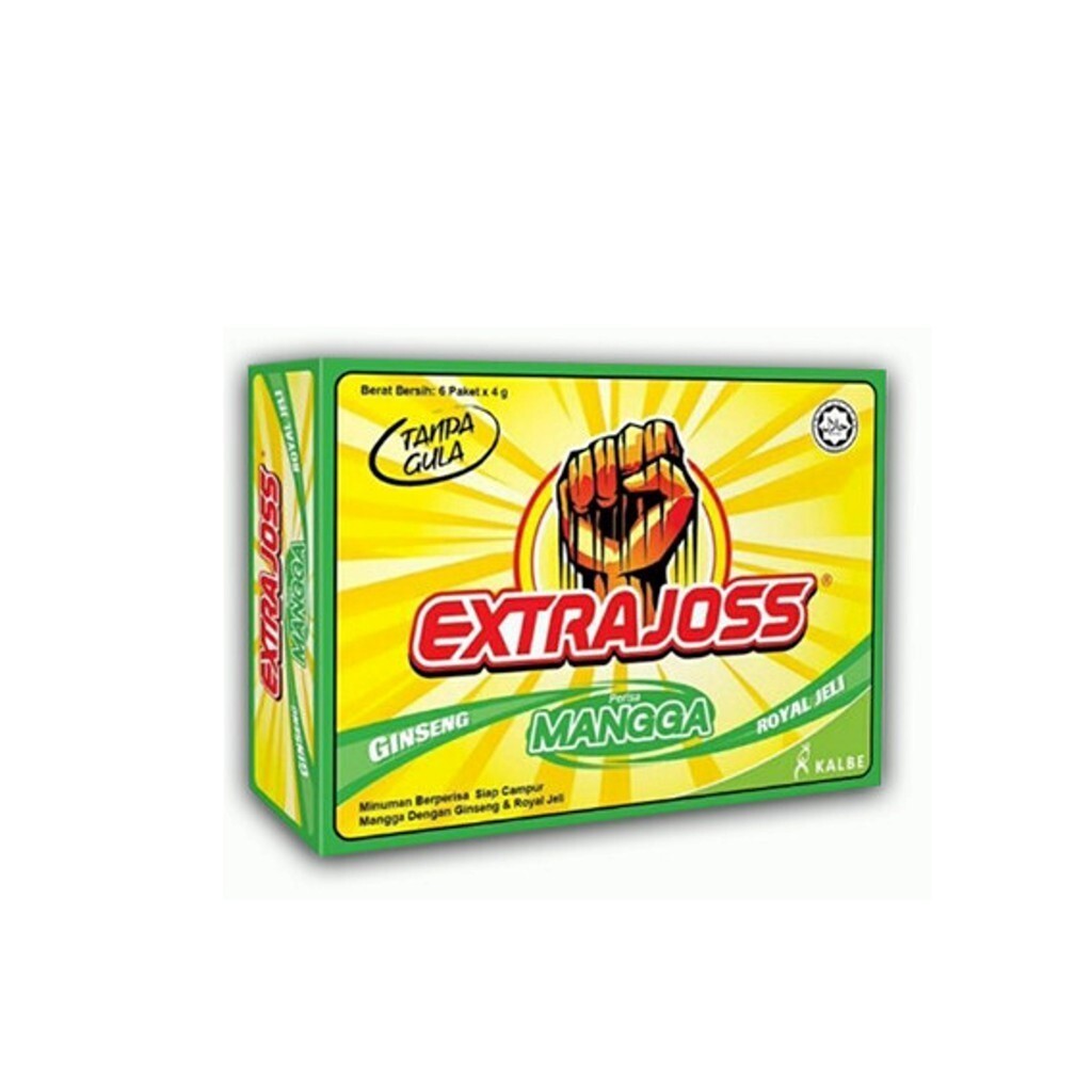 10 Boxes EXTRA JOSS (60 Sachets) Energy Drink Powder Sugar Free Boost Stamina