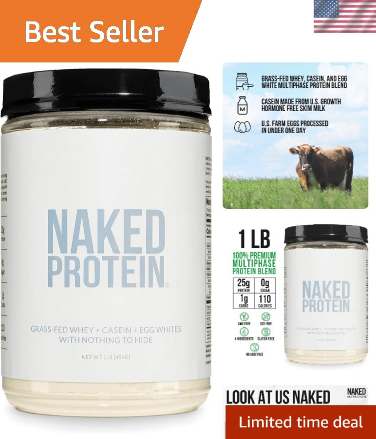 Gluten-Free Protein Powder: Egg, Whey & Casein Blend for Post-Workout Nutrition