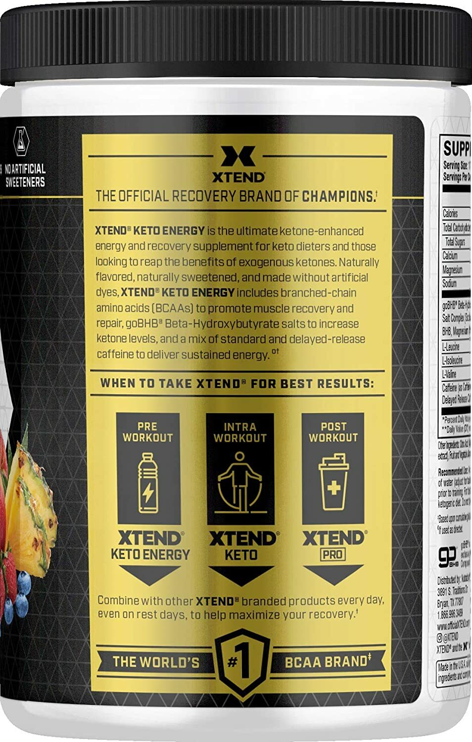 Optimum Nutrition Strength Amino Energy Clone BCAA EAA Amino Acids Pre-Workout