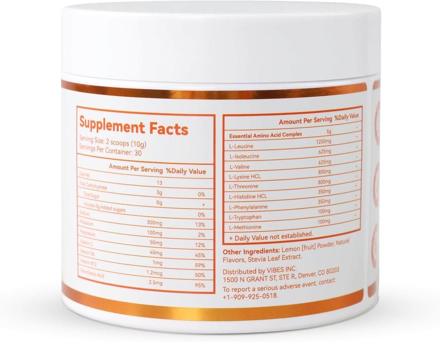 EAAs Electrolytes Powder, Essential Amino Acids Supplement, EAA & BCAA Powder…