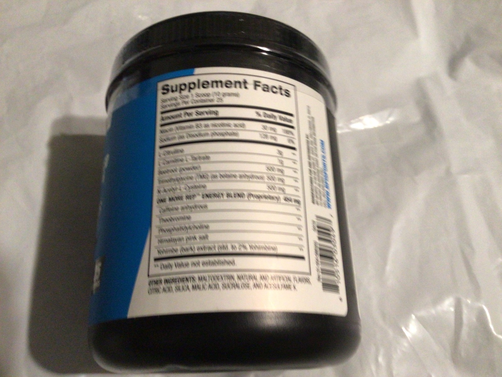 BPI Sports ONE MORE REP Berry Splash Legendary 1.M.R Perform – 25 Serv EXP: 5/27