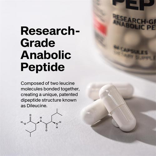 2*MuscleTech Muscle Peptide 185 Strength and Muscle Growth 84 Veg Capsules