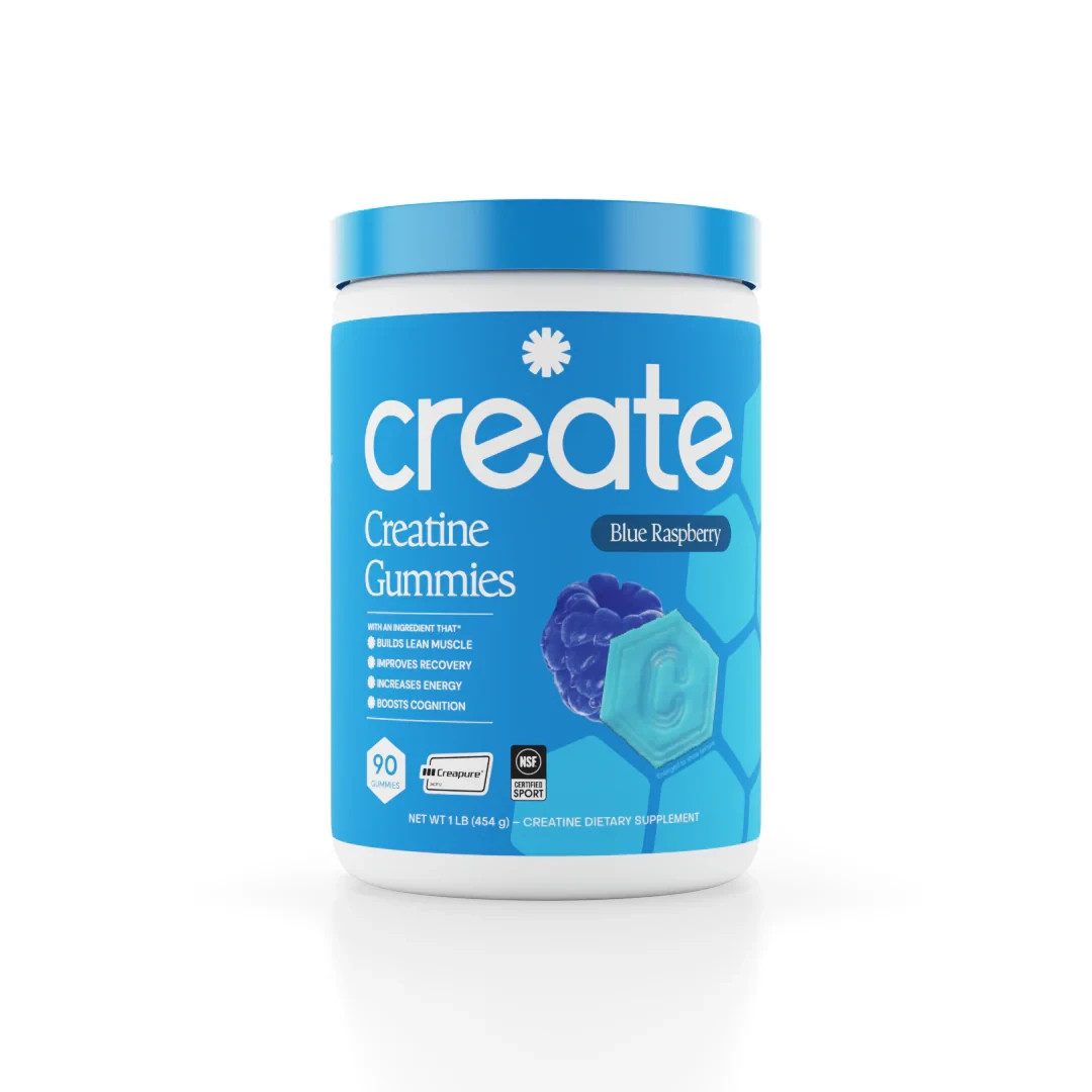 Create Creatine Monohydrate Gummies – Blue Raspberry