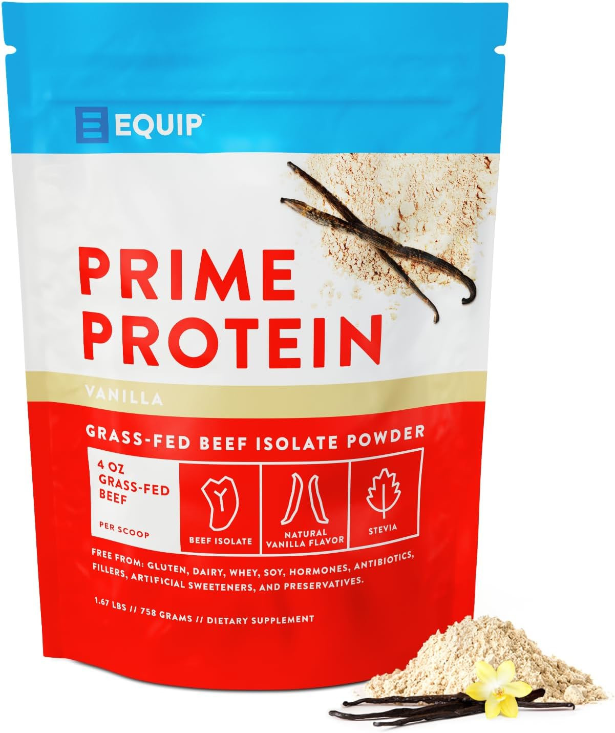 Foods Prime Protein Powder | Clean, Grass Fed Beef Protein Powder | Carnivore Pr
