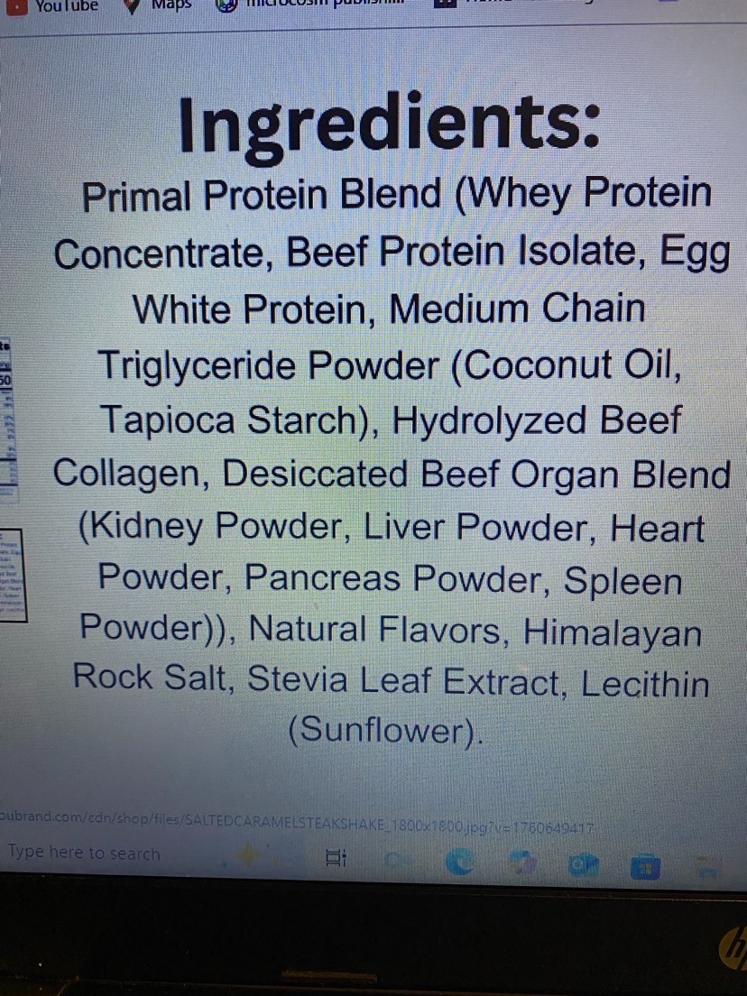 Steak shake, Mark Bell’s by Within You, Salted Caramel
