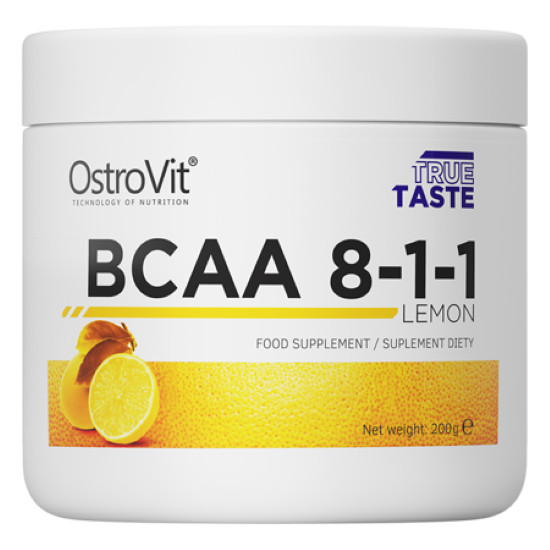 OSTROVIT BCAA amino acids 8-1-1 200g 3 flavors