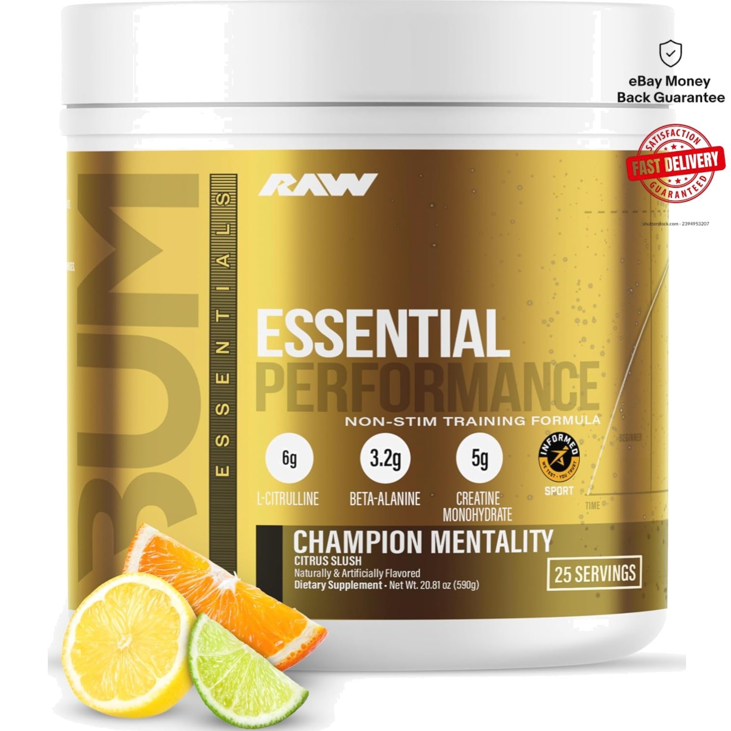 Champion Mentality Non-Stim Pre-Workout Powder – , Focus & Endurance