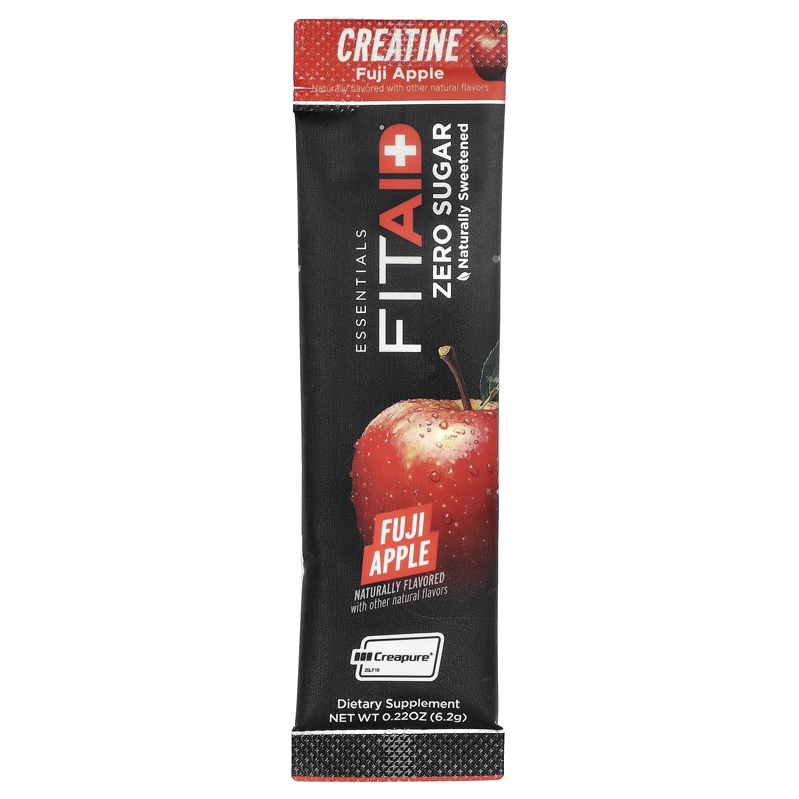 Essentials, Creatine Monohydrate, Fuji Apple, 14 Sticks, 0.22 oz (6.2 g) Each