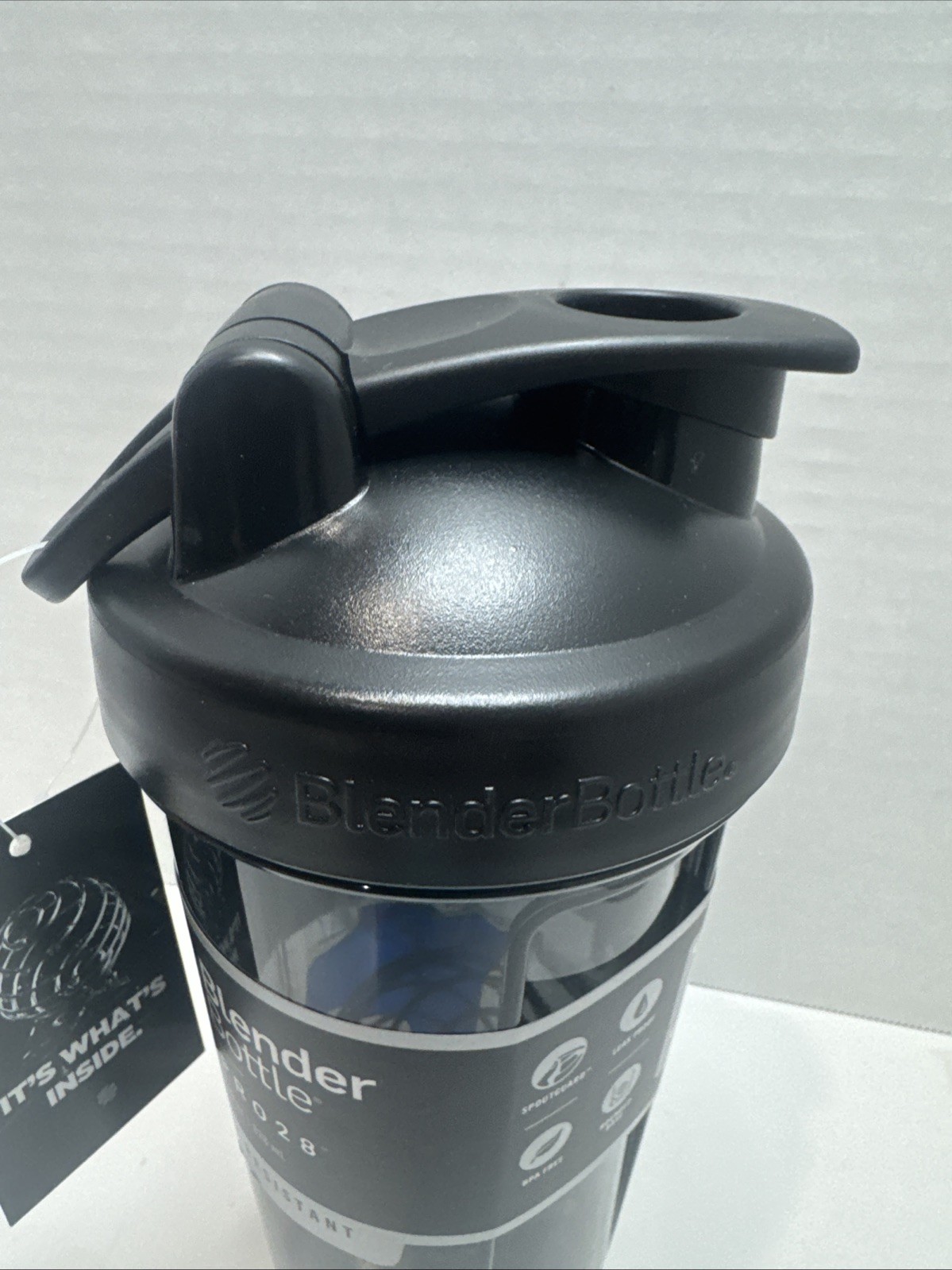 NEW Blender Bottle 28 oz. Pro Series Shaker Bottle with Loop Top NWT