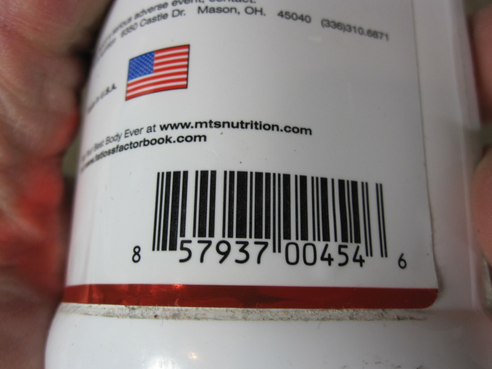 MTS Non-Stimulant Fat Mobilizer L-CARNITINE- Blue Raspberry 31 Servings 02/2020