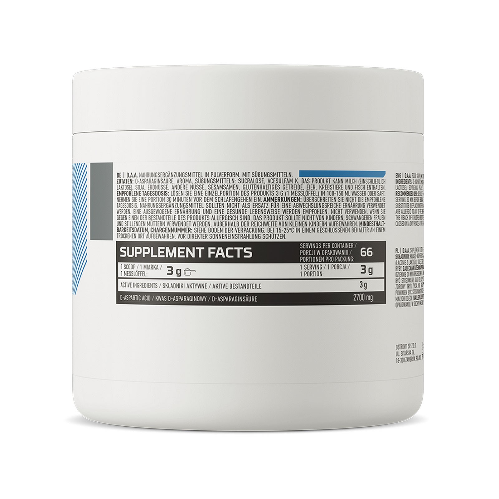 SALE SALE SALE DAA 200g D-Aspartic Acid Natural Testosterone Booster