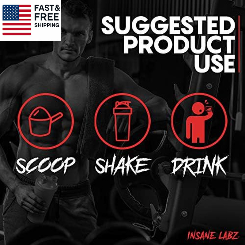 I Am God Pre Workout, High Stim Pre Workout Powder Loaded with Creatine and DMAE