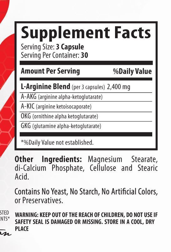Nitric Oxide Power 2400mg & Maxamino Plus 90Tabs – Workout Amino Acid. Combo 1+1