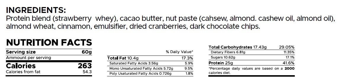 🇱🇧 Lebanese Acup Red Berries Protein Snack | 60g Cups | Worldwide Shipping