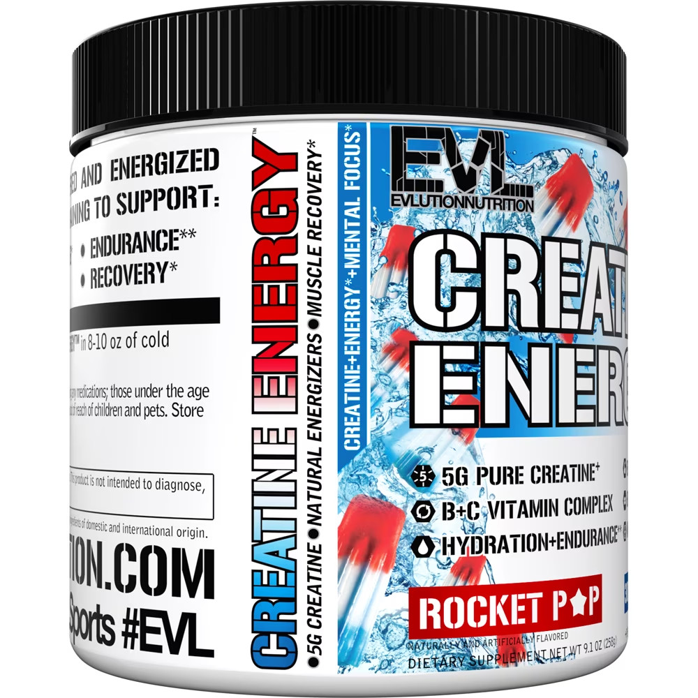 Creatine Energy – Supports Muscle Growth, Boosts Energy, Endurance & Cognition –