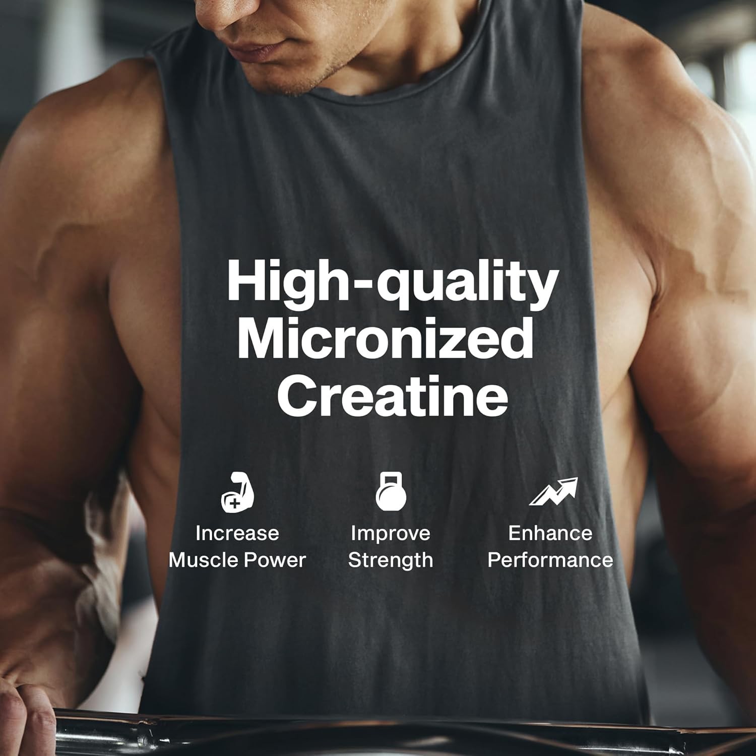 Creatine Monohydrate – Platinum Pure Supplement for Strength
