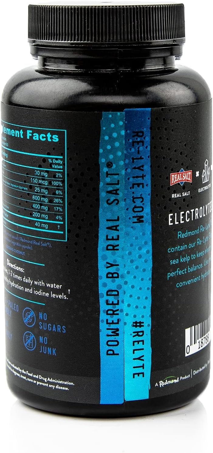 Hydration Plus Capsules with Essential Electrolytes for Optimal Hydration