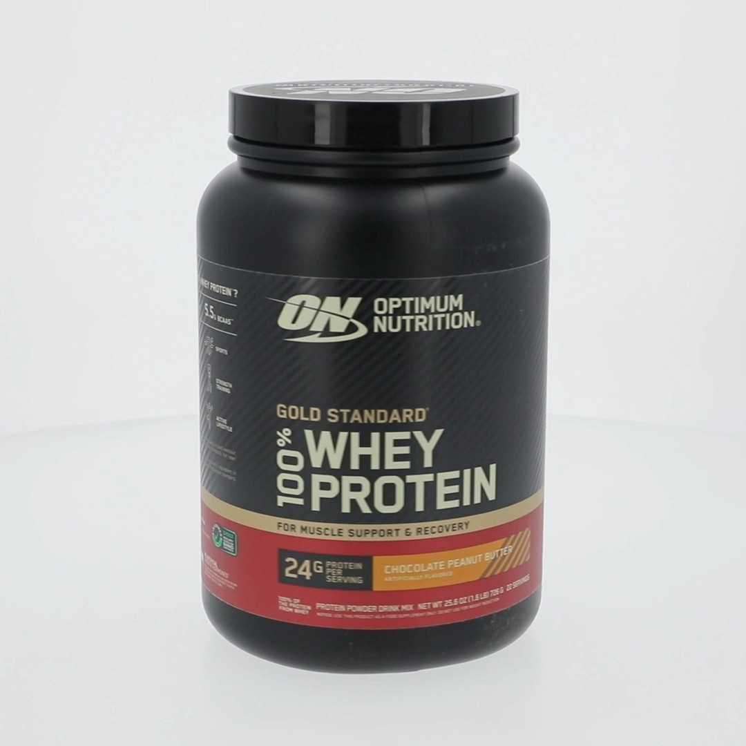 Optimum Nutrition Gold Standard 100% Whey Protein Powder, 22 Servings, Chocolate