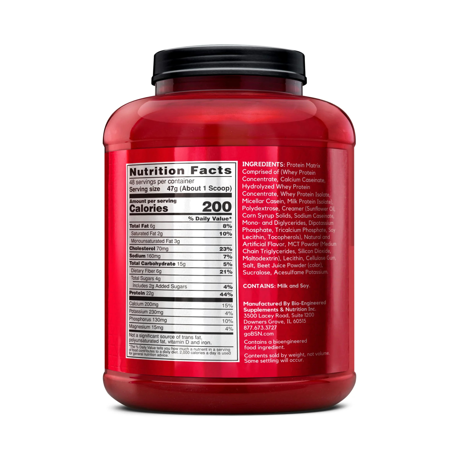 Syntha-6 Strawberry 5 Lbs Powder