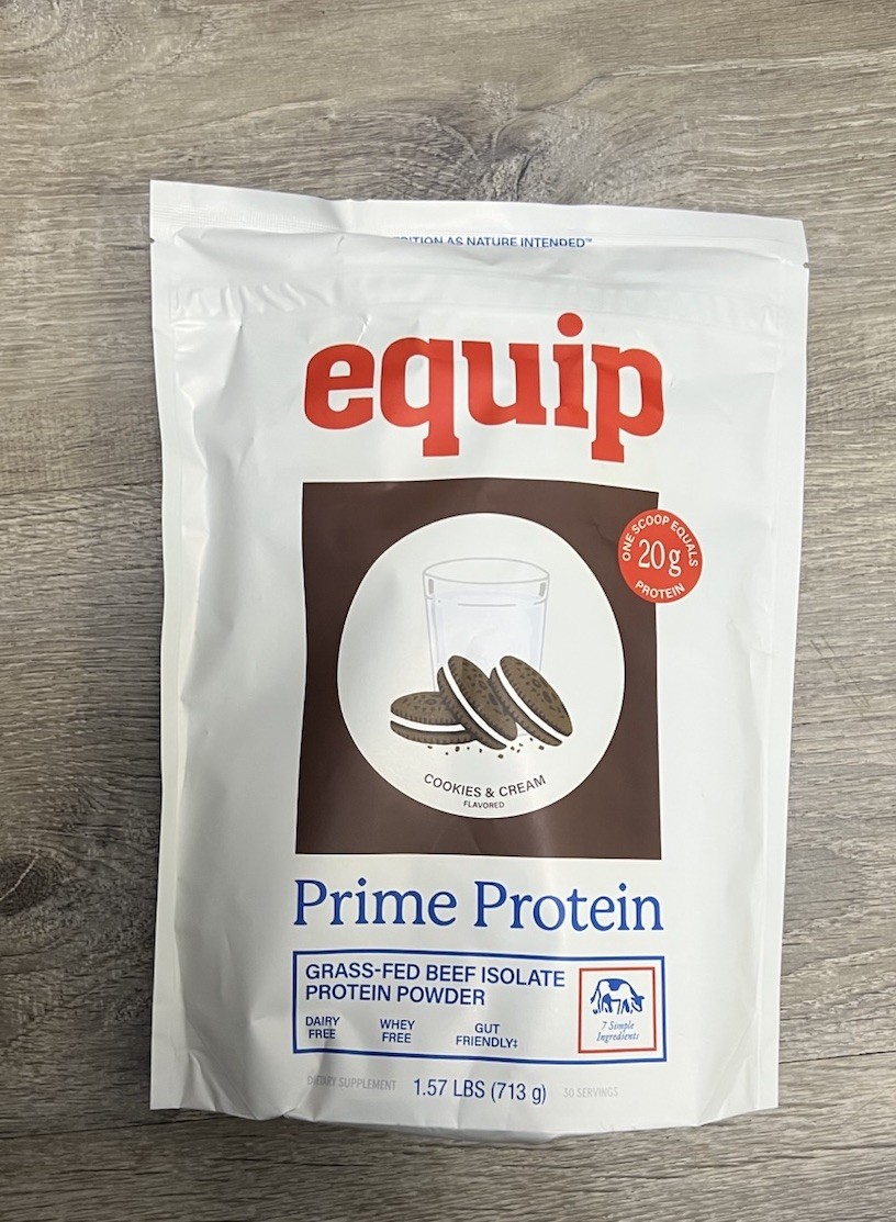 Foods Prime Protein Powder Clean, Grass Fed Beef Protein Powder Cookies & Cream