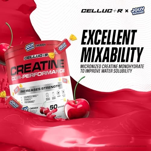 Creatine Powder 5g Per Serving Micronized 50 Servings Keto Friendly Jolly
