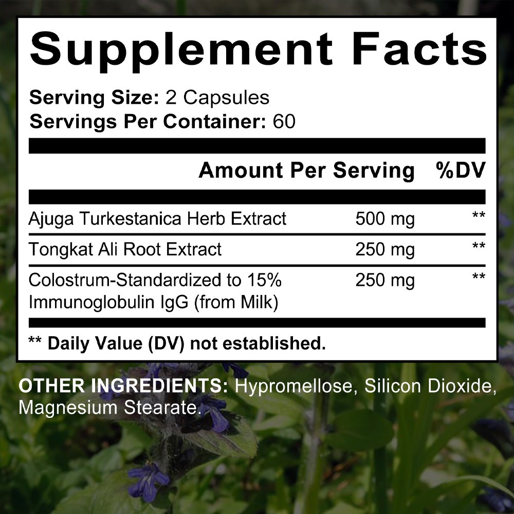 Balance Energy Levels Supplements Increases Muscle Endurance 30-120 Capsules