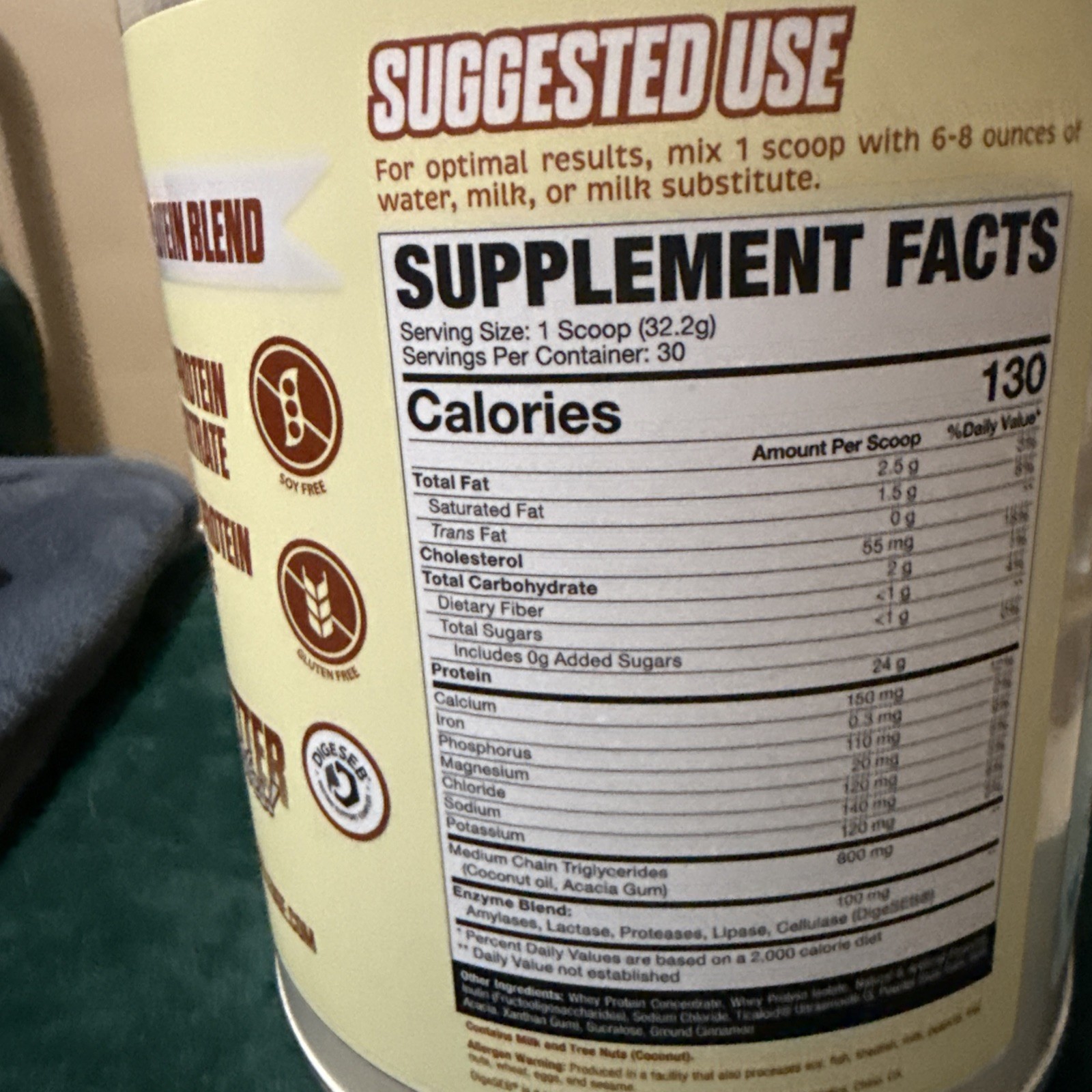 Whey More Protein Powder French Toast Sticks 30 Servings