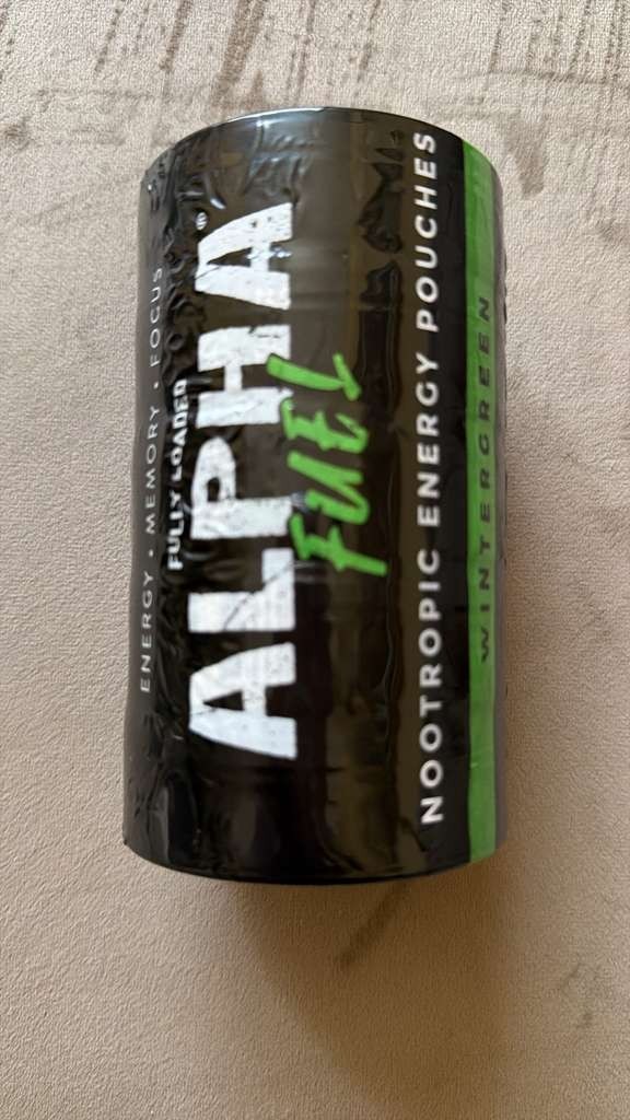 Fully Loaded Alpha Fuel Nootropic Pouches (Wintergreen Fuel) – Nootropic Energy