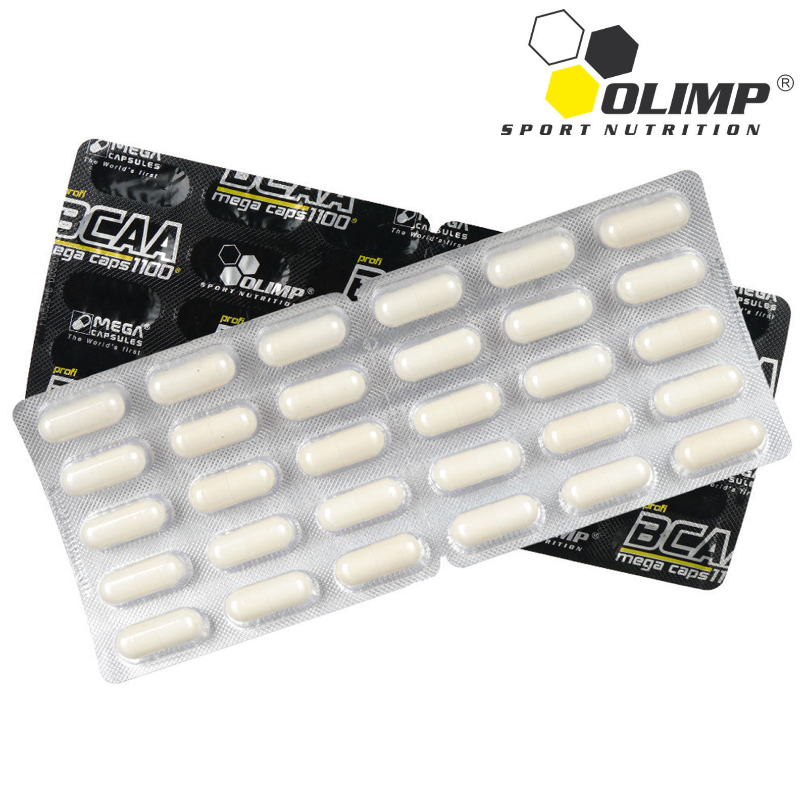 BCAA + Glutamine 60-180Caps Amino Acids Anabolic Anticatabolic Muscle Strenght