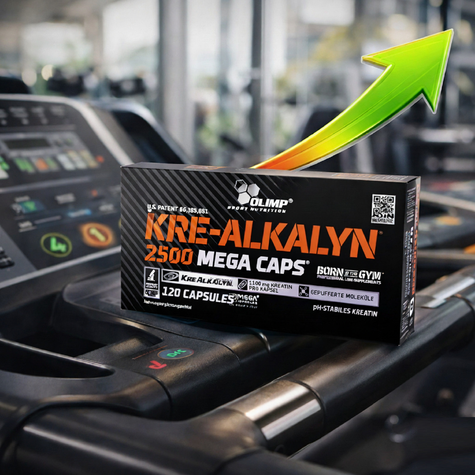 Kre-Alkalyn 30-180 Caps. pH-Correct Creatine Buffered Monohydrate Muscle Growth