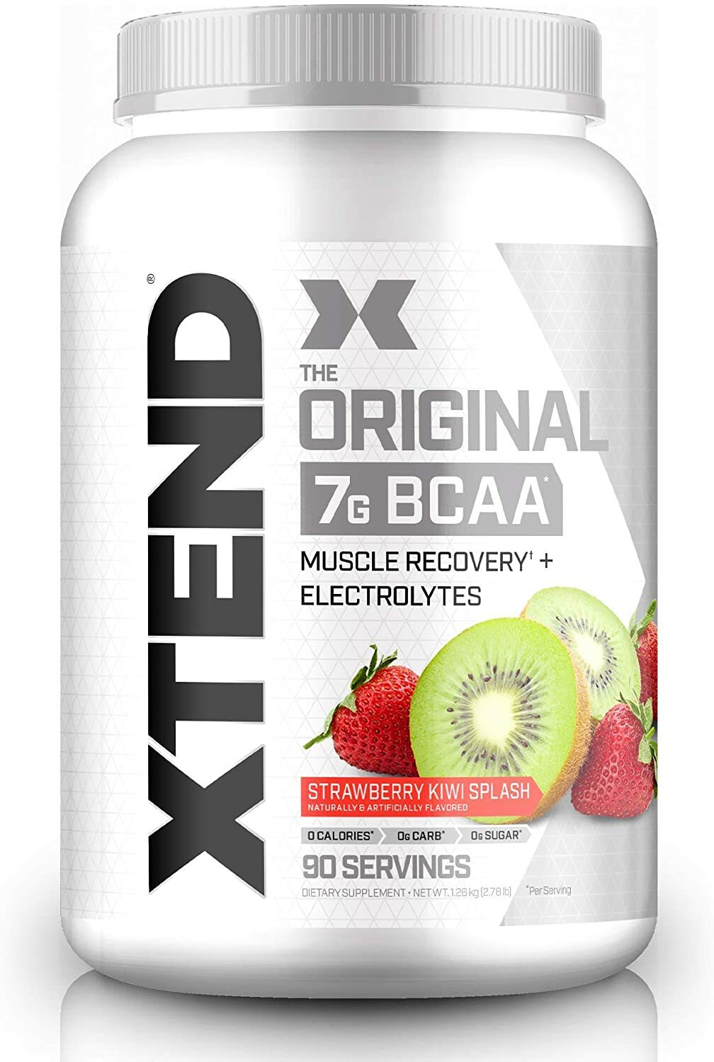 Scivation XTEND 7g BCAA’s Glutamine Powder 90SRV STRAWBERRY KIWI