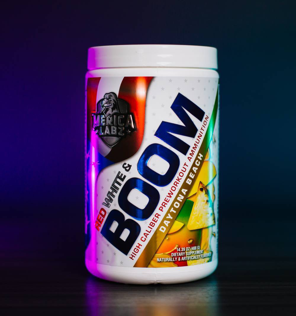 Merica Labz RED WHITE & BOOM High Caliber Pre | FOCUS | ENERGY (Daytona Beach)