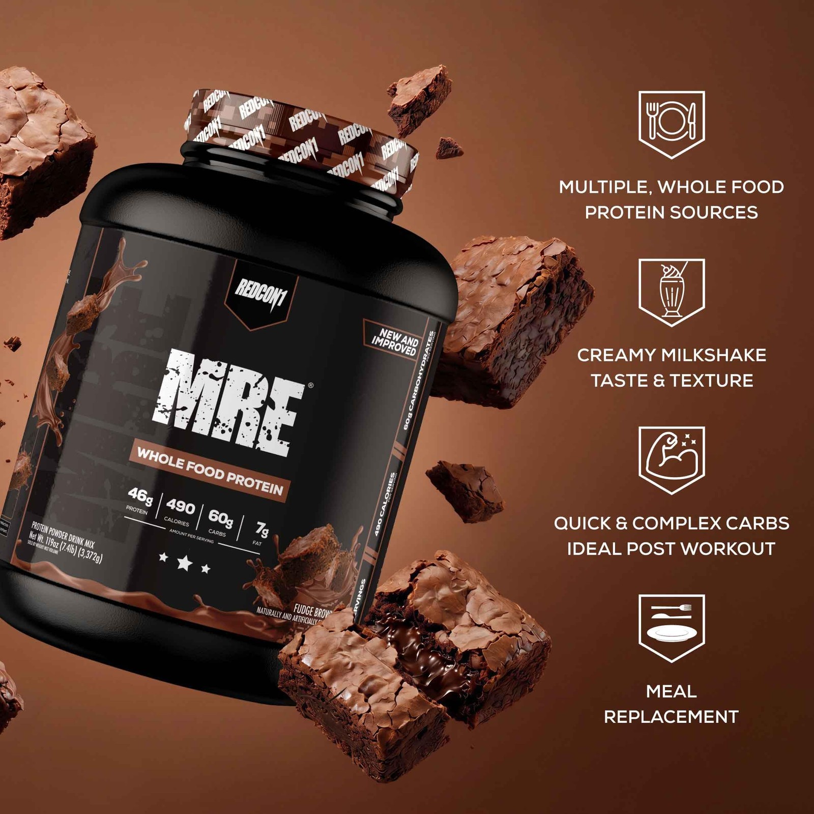 Redcon1 Mre Whole Food Protein Powder – Made Animal And