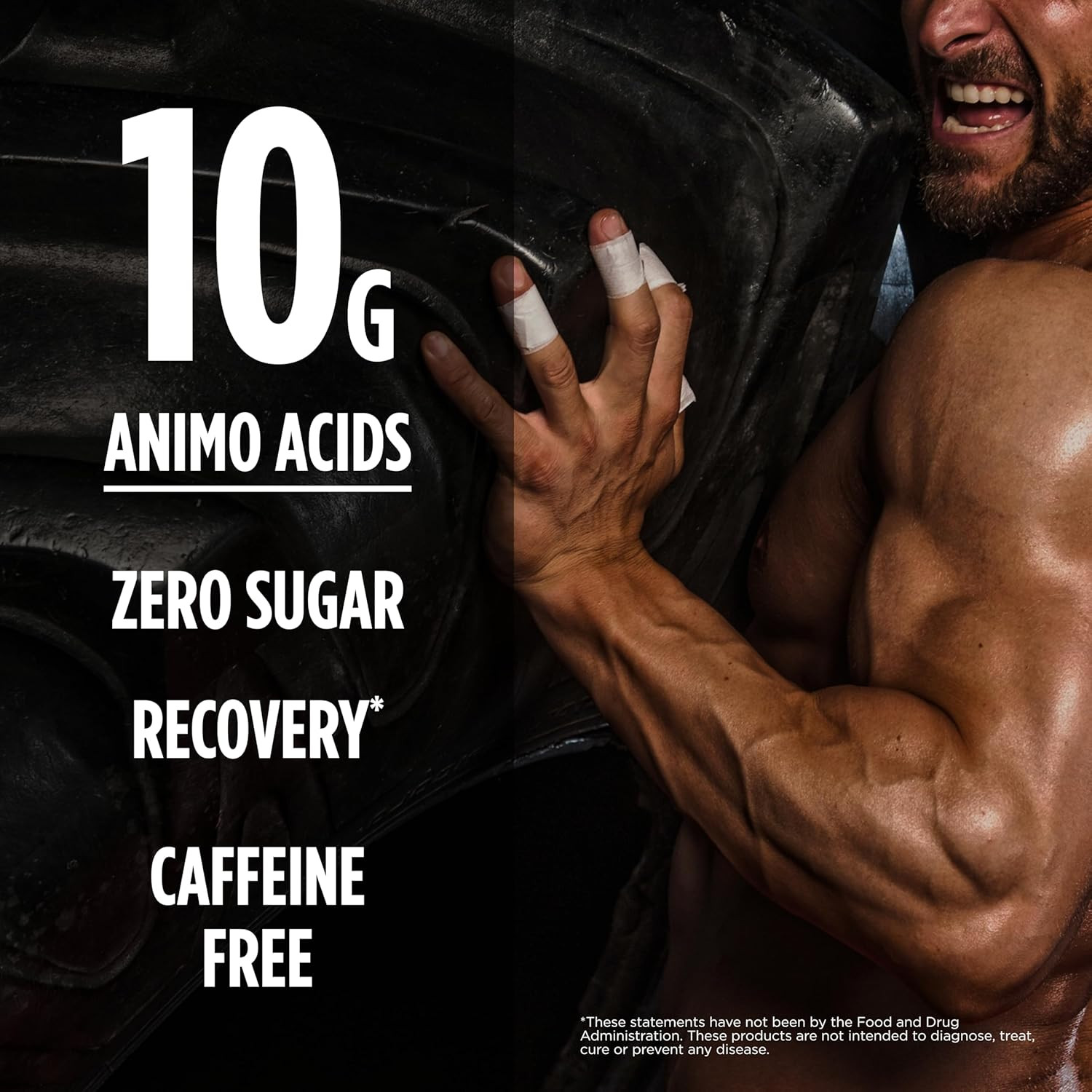 Amino X Muscle Recovery & Endurance Powder, Bcaas, 10 Grams of Amino Acids, Keto