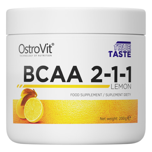 OSTROVIT BCAA amino acids 2-1-1 200g 3 flavors