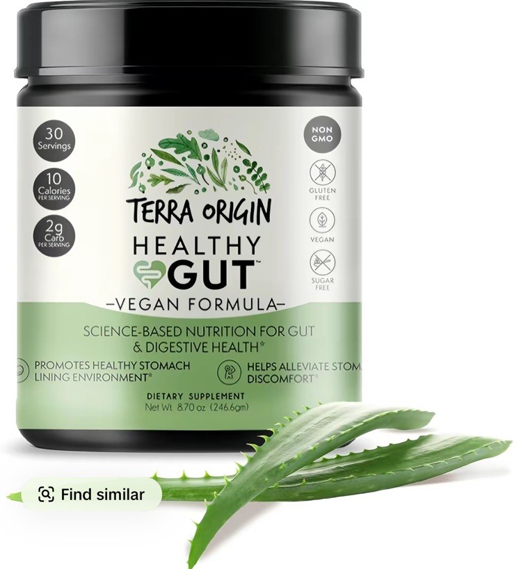 Healthy Gut Vegan Formula | with L-Glutamine and Clinically proven ingrediens…