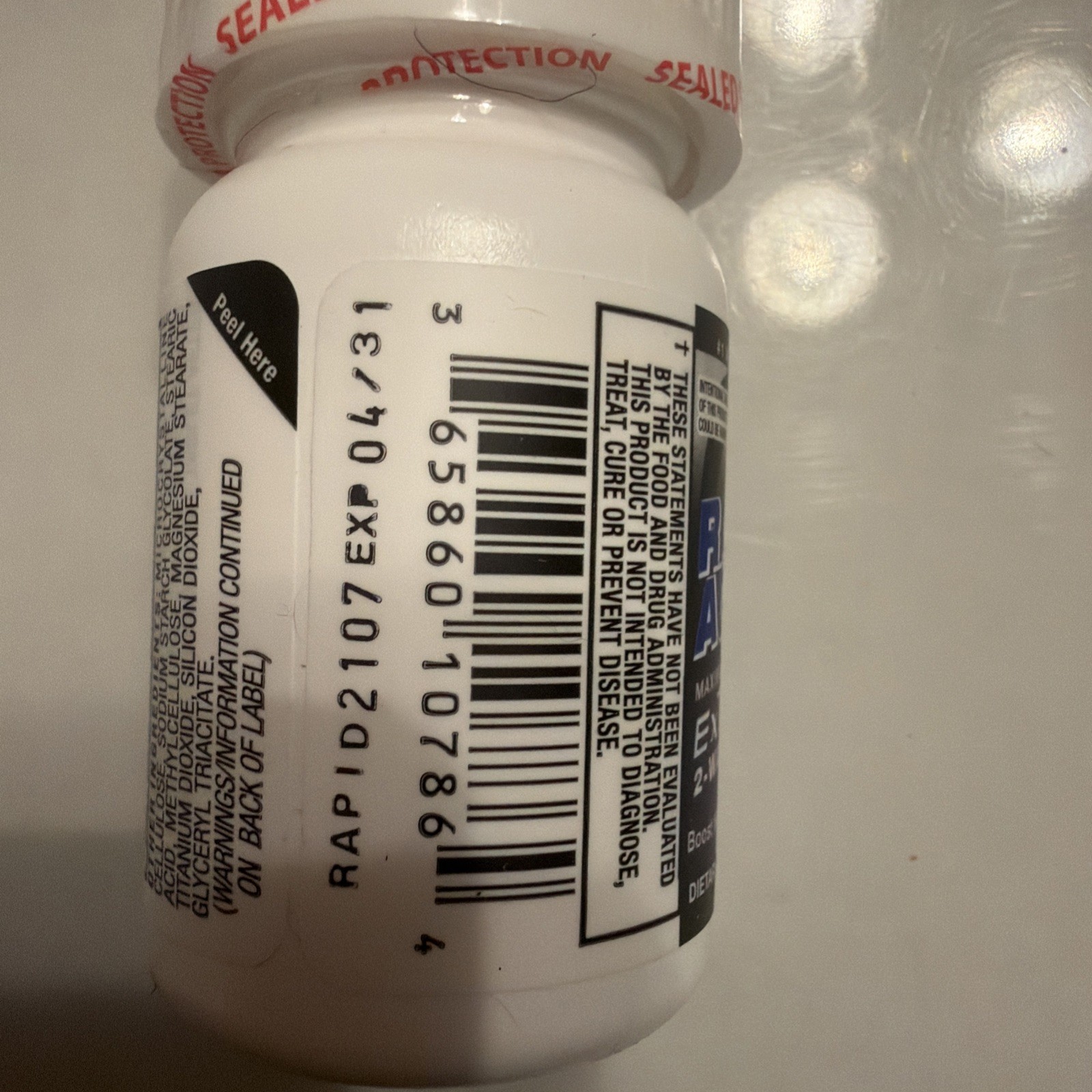 Rapid Action 2 Way Energy EXTREME MOOD Boost 8 SEALED 30ct Bottles EXP 4/31