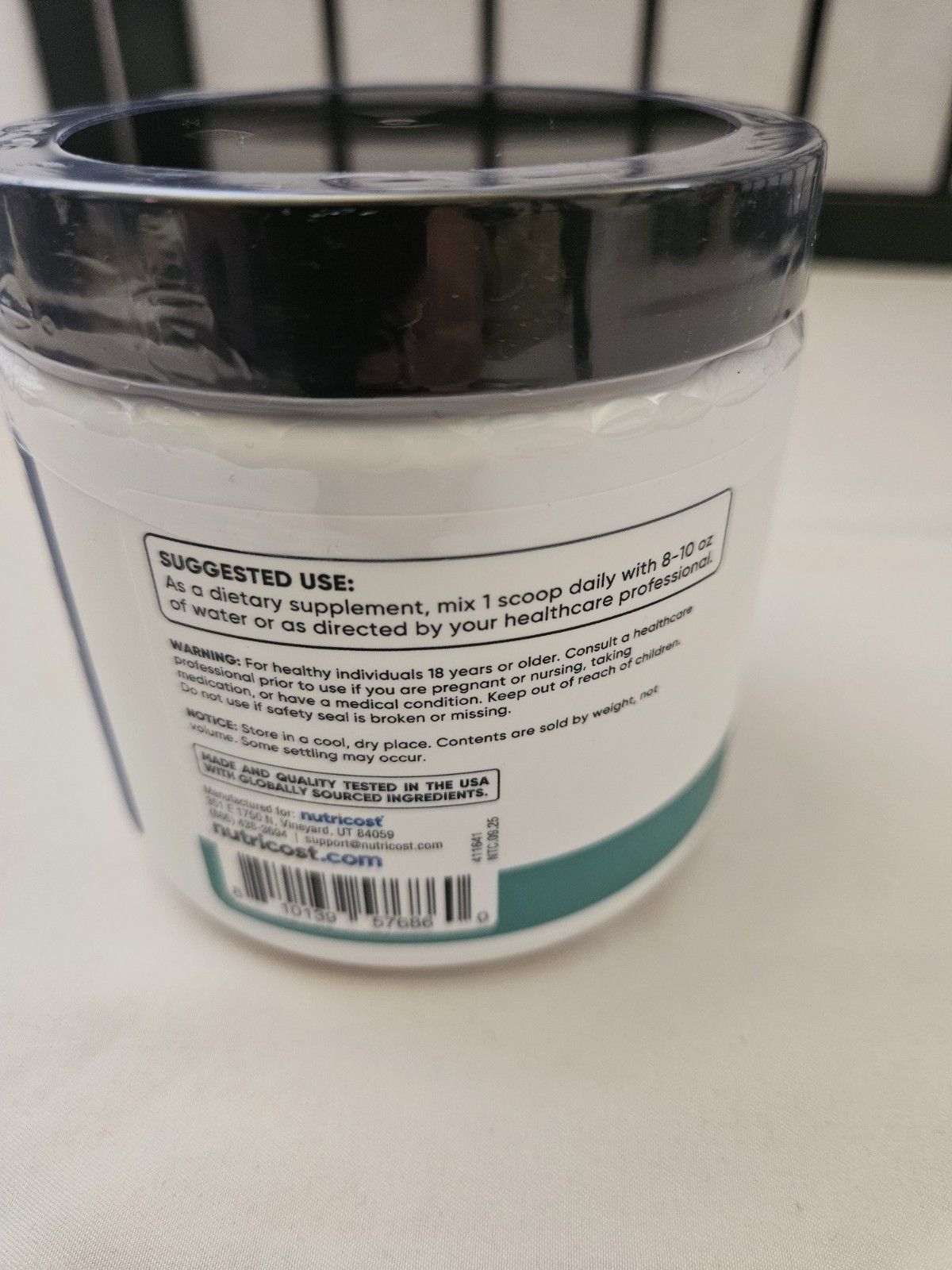 Nutricost Creatine Monohydrate 30 Servings Coastal Explosion Brand New Sealed